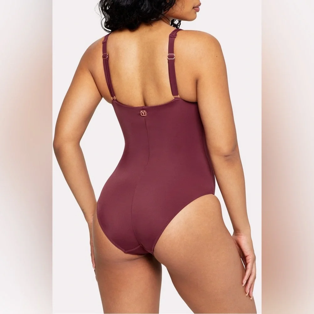 Fabletics Yitty Shaping Swim Demi One Piece Sz L - Picture 3 of 7